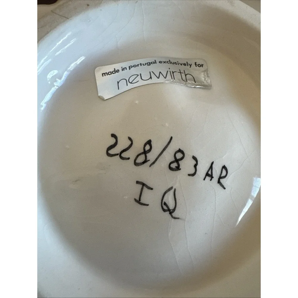 2 - Neuwirth Strawberry Dishes Pair Set